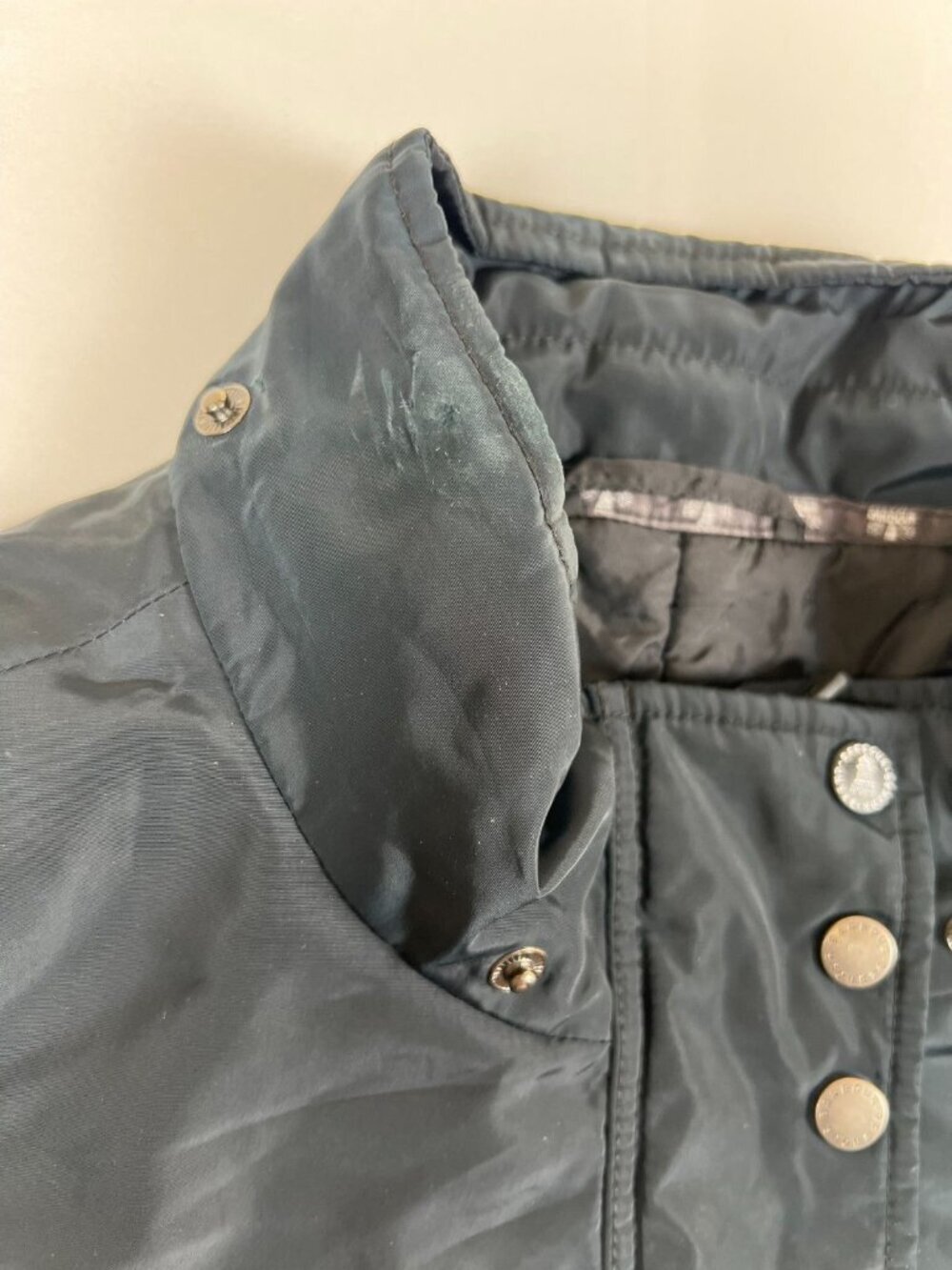 Barbour Women 8 Euro 38 Black Waterproof Breathable Quilted Lined Utility Jacket - Picture 7 of 13